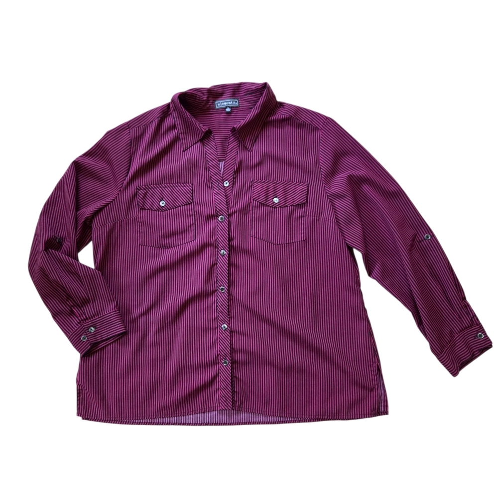 Elementz Button Down Blouse